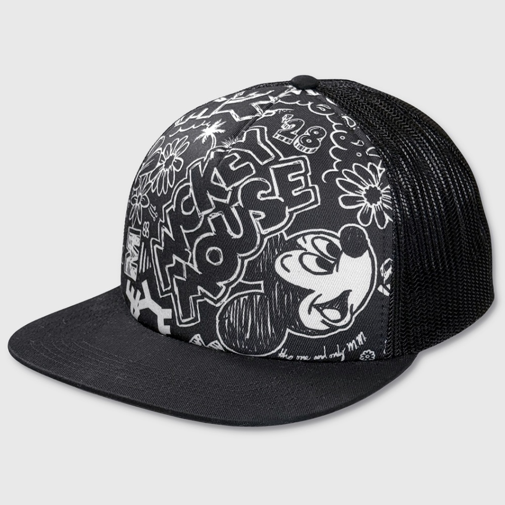 Neff x Disney Trucker Hat / Cap - NWT Adult Snapback Mickey‎ Mouse - #48745-CAP2
